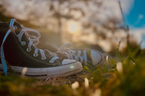 Photo high top sneakers